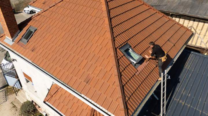 Pose de fenêtre Velux